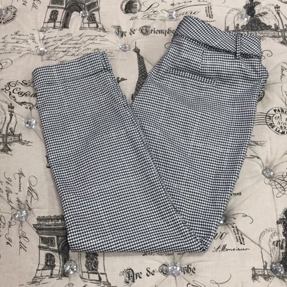 INC Houndstooth-Print Tapered-Leg Pants - Picture 9 of 9